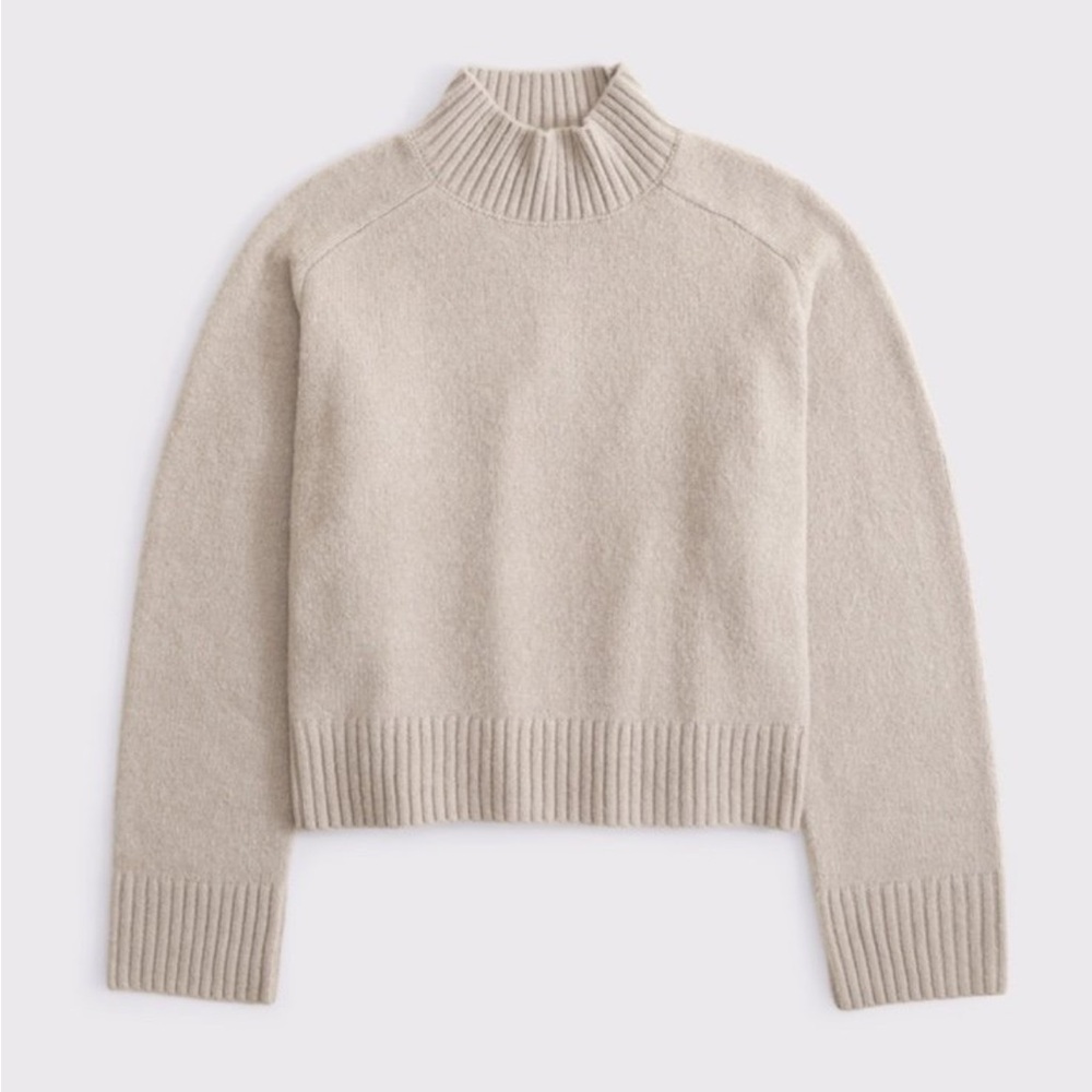 Abercrombie & Fitch Mockneck Sweater